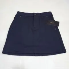 新品未使用⭐EDWIN GOLF⭐裏起毛ベーシックスカート S 黒