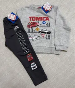 しまむら トミカ ハッピーバッグ　福袋　トレーナーとパンツ100サイズ