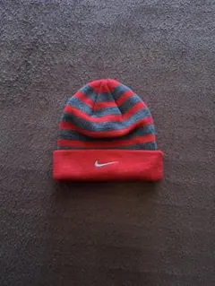 00s Nike ニット帽 ストライプ
