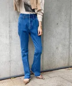 7361 5 1/2 Spick & Span カットオフ ジーンズ 27