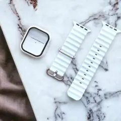38mm ラバー スポーツ ラバー お洒落 カバーベルト2点セット メンズ