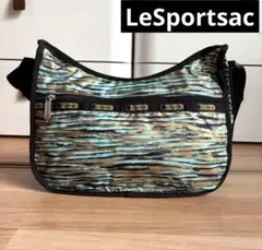 未使用⭐︎LeSportsac ストライプ柄ショルダーバッグ
