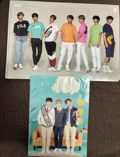 BTS クリアファイル 2枚セットのサムネイル