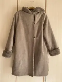 ムートン風コート