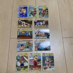 ストリートファイターII カードダス　12枚セット
