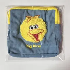 セサミストリート もこもこポーチ2 ビッグバード ポーチ