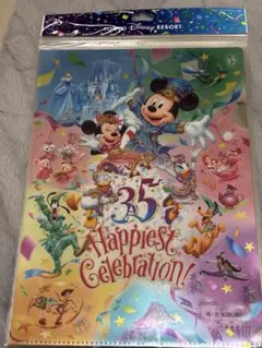 ディズニーリゾート 35周年クリアファイル