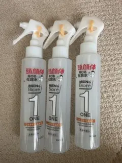 メンズビオレ ONE 髪顔体 浴びる化粧水 3本セットのサムネイル
