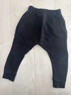 ⭐︎quoti use fithブラック スウェットサルエルパンツ100cm⭐︎