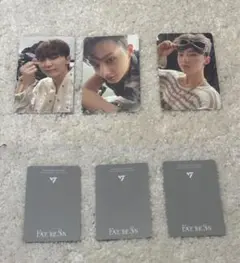 facethesun トレカ seventeen スングァン　ジュン　ホシ