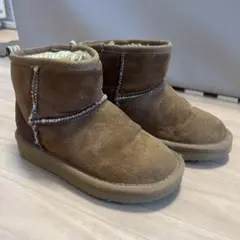 GRAVIS キッズ ブラウンブーツ 17㎝