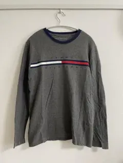 TOMMY HILFIGER グレー 長袖カットソー