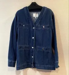 H&M ライトブルーデニムジャケット XS