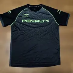 PENALTY PUM005 サッカーシャツ ブラック/グリーン　M