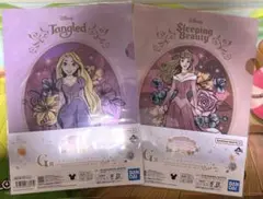 ディズニープリンセス　一番くじ　Dream in color クリアファイル2種