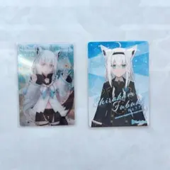 ホロライブ 白上フブキ ウエハース ホロチョコ カード