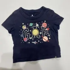 babyGap 宇宙柄 Tシャツ 18-24months