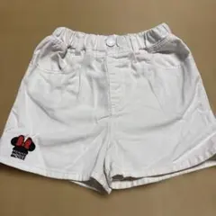 ミニーマウス 半ズボン クリーム色