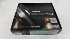 【美品】ASRock B450M Pro4 マザーボード