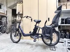 大阪府　子供乗せ　Panasonic 電動アシスト自転車 チャイルドシート付きのサムネイル