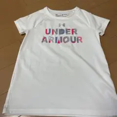 UNDER ARMOUR ホワイト Tシャツ YMD/JM/M