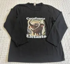 イタリアンブレインロット　ココファントエレファント　長袖Tシャツ　130