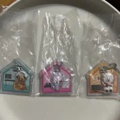 BT21 キャラクターキーホルダー 3個セット