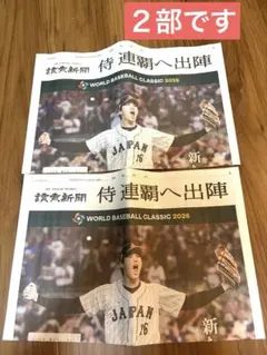 2026年最新】wbc優勝 号外の人気アイテム - メルカリ