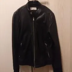 HARE シングルライダースジャケット ブラック S