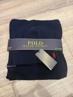 ラルフローレン　ニット帽ネックウォーマーセット