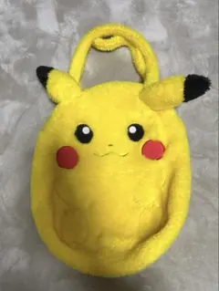 ポケモン　ピカチュウ ふわふわ　トートバッグ
