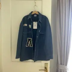 ✴︎未使用4590円✴︎訳あり ZARAザラ デニムブルー ジャケット 140cm