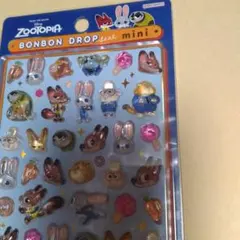 ズートピア ボンボンドロップミニ シール