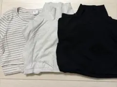 スウィートマミー　授乳服 タートルネック2枚Uネック1枚 L