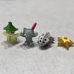 ポケモン フィギュアセット　指人形　クリアバージョン