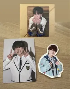 大橋和也 HARD WORK ファミクラ盤 通常盤 特典 トレカ シール セット