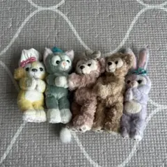 香港ディズニーランド ぬいぐるみセット