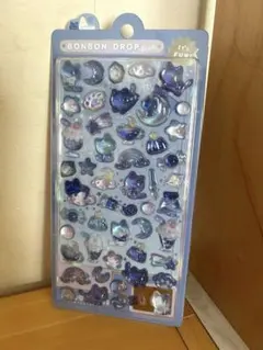 【正規品】ボンボンドロップシール　よるねこ　クーリア