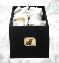 季節の彩り 有田焼 金彩万葉 銘々皿料理揃 5客セット 黒木箱入り