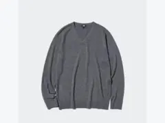 UNIQLO ユニクロ　エクストラファインメリノVネックセーター（長袖）　S