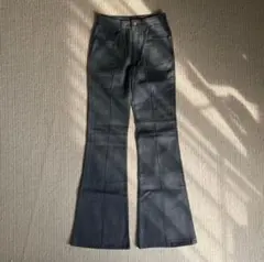 90s flare denim pants モード フレアデニムのサムネイル