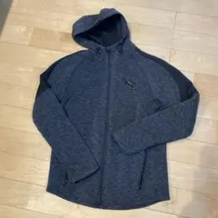 PUMA フード付きジャージジャケット ダークグレー