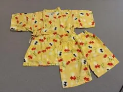 かわいすぎない〇金魚柄 甚平 120cm