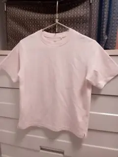 美品 UNIQLO キッズ Tシャツ ピンク 140cm