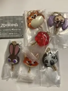 ズートピアアイスキャンディーチャーム　コンプリートセット