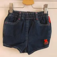 おすすめ♥♡ミキハウスデニムブルマ風ショートパンツ90