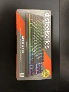 SteelSeries Apex 3 TKL RGBキーボード本体