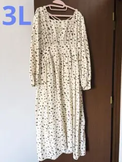 クレット clette ダルメシアン柄 ロング 원피스