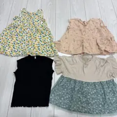 120サイズ 半袖シャツ 4点セット