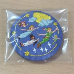 ディズニー刺繍缶バッチ ピーターパン